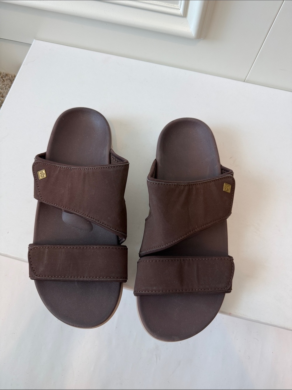 Women’s Spenco Kholo Nuevo Slide Sandal in French Roast